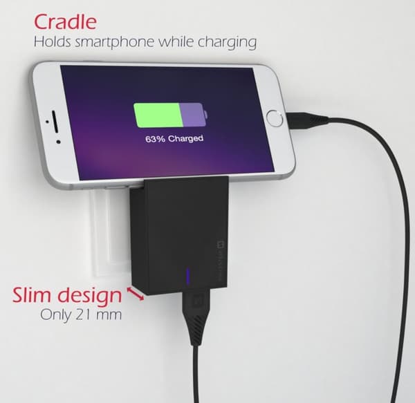 Swissten MFI Apple Certified Travel Charger USB 3А / 15W With Lightning Cable 1.2m