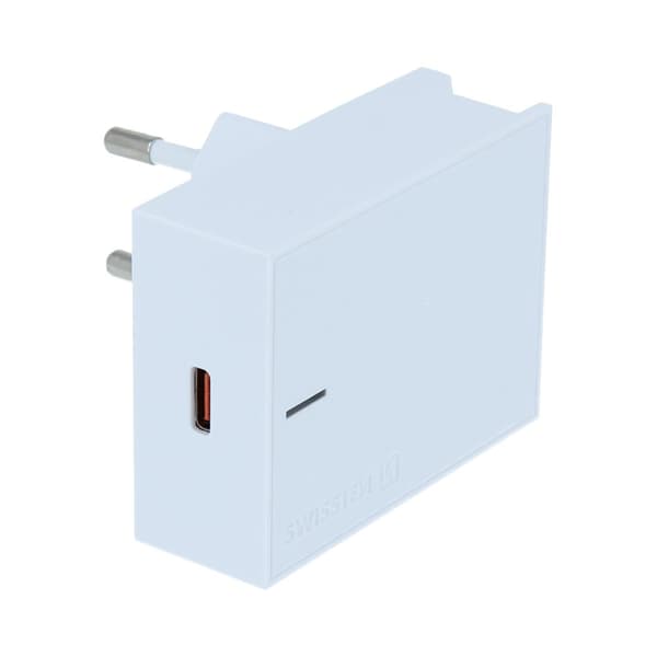 Swissten 25W Samsung Super Fast Charging Travel charger with 1.2m USB-C to USB-C cable