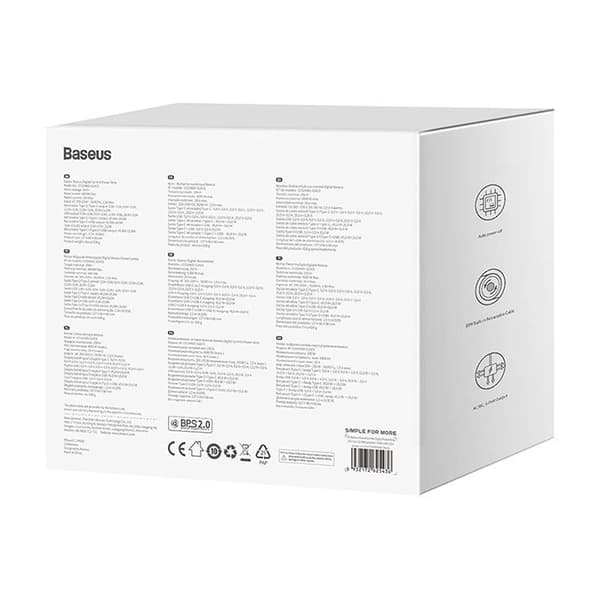 Baseus PowerCombo Wall charger / Powerstrip 65W