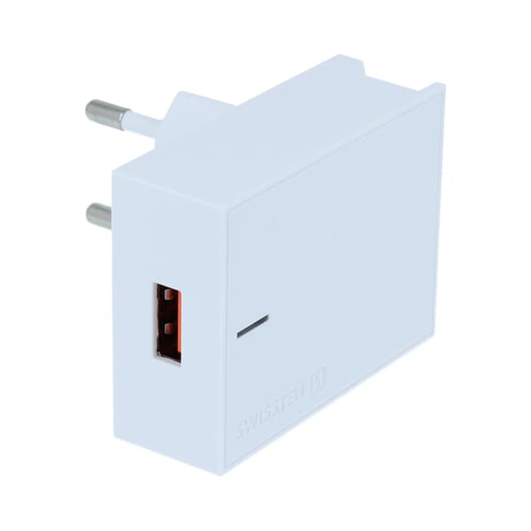 Swissten Premium 22.5W Huawei Super Fast Charge Travel charger 5V / 4.5A (FCP)