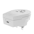 Miniatyrbillede 4 af 7: SKROSS World Adapter - World to UK USB-C™ PD för alla jordade och ojordade enheter (2- och 3-poliga), med integrerad, ultrasnabb USB-C™-laddare (Power