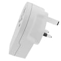 Miniatyrbillede 6 af 7: SKROSS World Adapter - World to UK USB-C™ PD för alla jordade och ojordade enheter (2- och 3-poliga), med integrerad, ultrasnabb USB-C™-laddare (Power