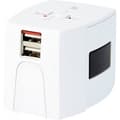 Miniatyrbillede 3 af 11: SKROSS MUV USB 2xA -rejseadapter med to USB-porte
