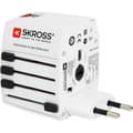 Miniatyrbillede 6 af 11: SKROSS MUV USB 2xA -rejseadapter med to USB-porte