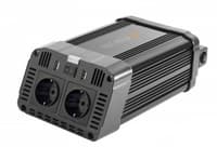 TE16 Przetwornica (falownik) o mocy ciągłej 1.200W (2x VAC 230V / 2x USB) Sort