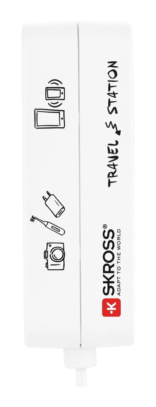 SKROSS Reisestasjon USB EU