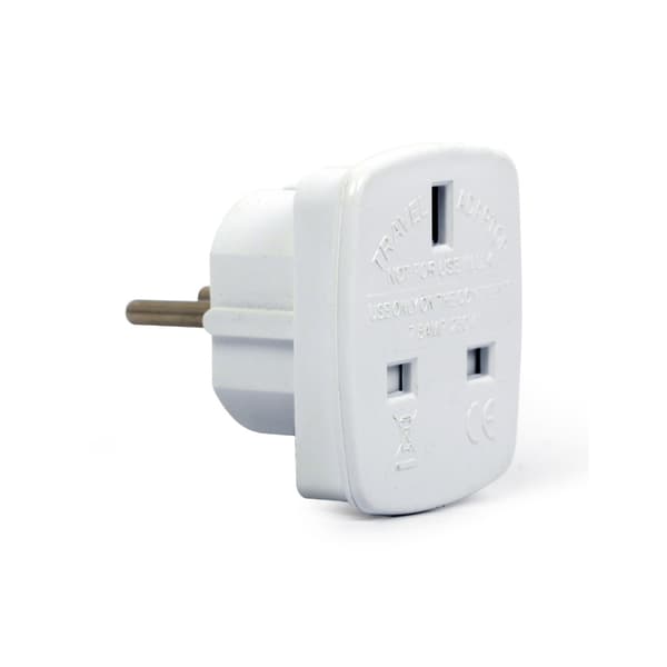 Reiseadapter UK til EU 7A