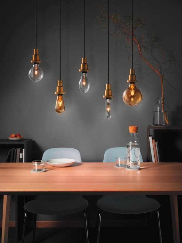 LEDVANCE LED 1906 Vintage Globe 15W/820 fil spi smoke, E27