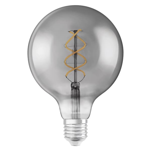 LEDVANCE LED 1906 Vintage Globe 15W/820 fil spi smoke, E27