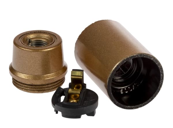 Nordic Quality Lampsockel E14, Brons