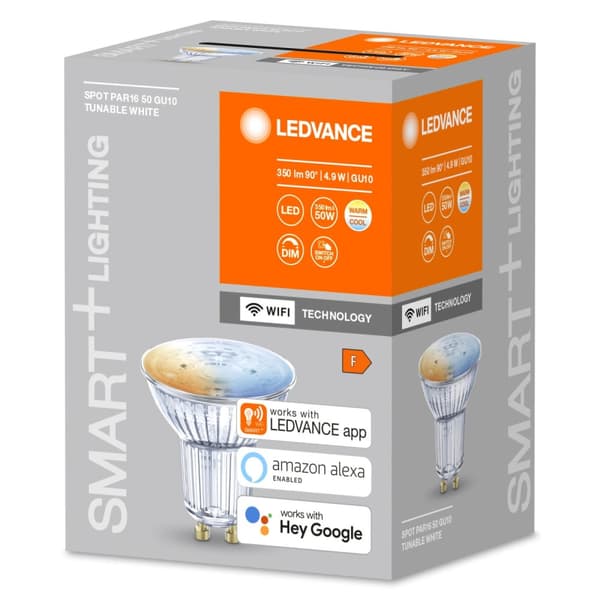 LEDVANCE SMART+ PAR16 50W/2700-6500 frosted GU10 WiFi - C