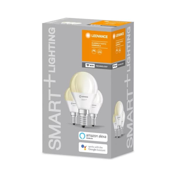 LEDVANCE SMART+ mi-ba 40W/827 fr E14 WiFi 3 pack - C
