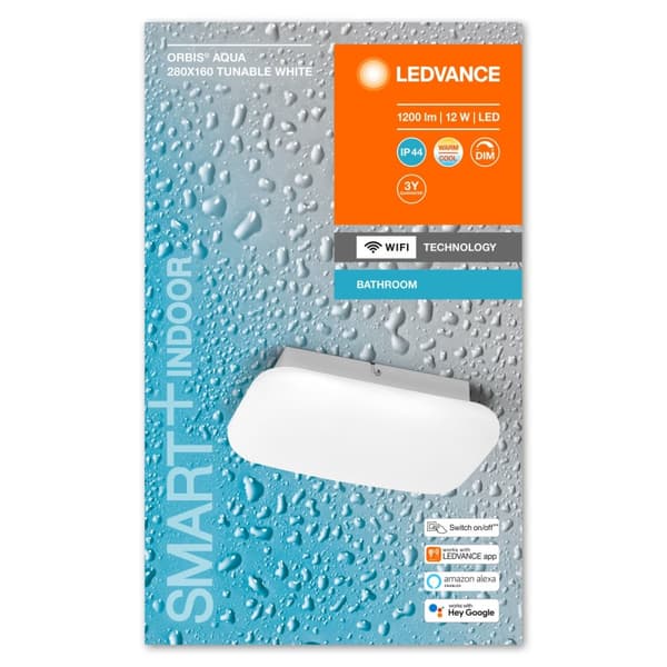 LEDVANCE SMART+ Wall Orbis Aqua 12W TW White P44 WiFi - C