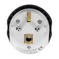 Miniatyrbild 2 av 4: Reseadapter Europeisk typ E-kontakt 16A Säker anslutning Blå Stjärna Vit