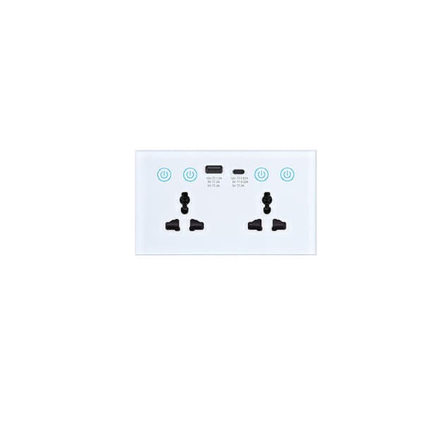 INF Smart WiFi vägguttag DS-1450WN - Svart