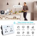 Miniatyrbild 2 av 9: INF Smart WiFi vägguttag DS-1450WN - Svart