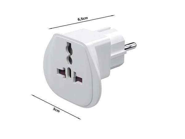 Reseadapter UK till EU strömadapter