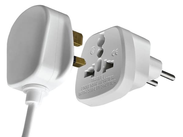 Reseadapter UK till EU strömadapter