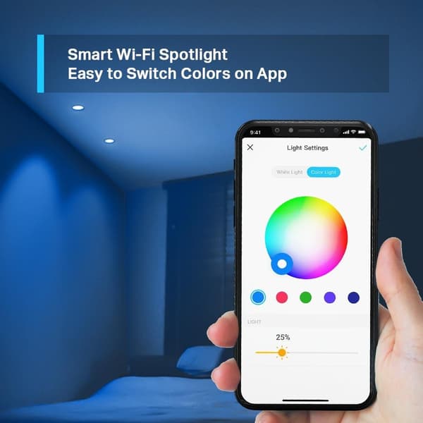 TP-Link Tapo Smart Wi-Fi-strålkastare, flerfärgad (4-pack) /Tapo L630