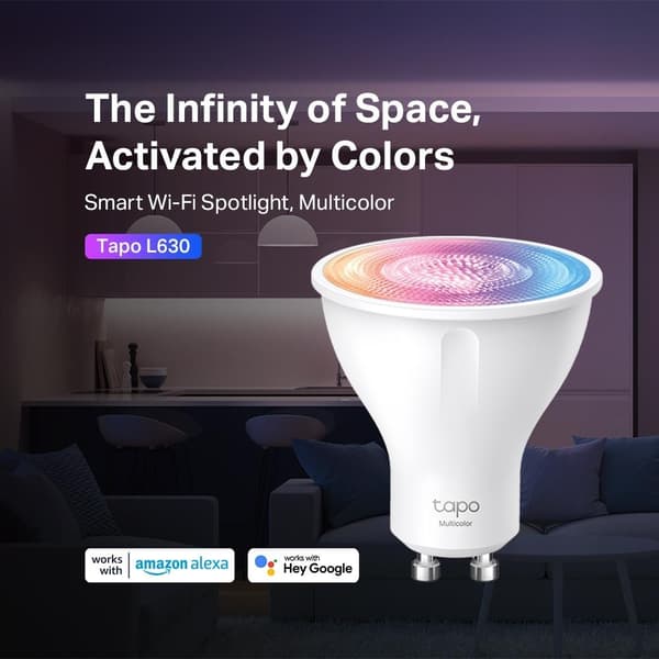TP-Link Tapo Smart Wi-Fi-valonheitin, monivärinen /Tapo L630