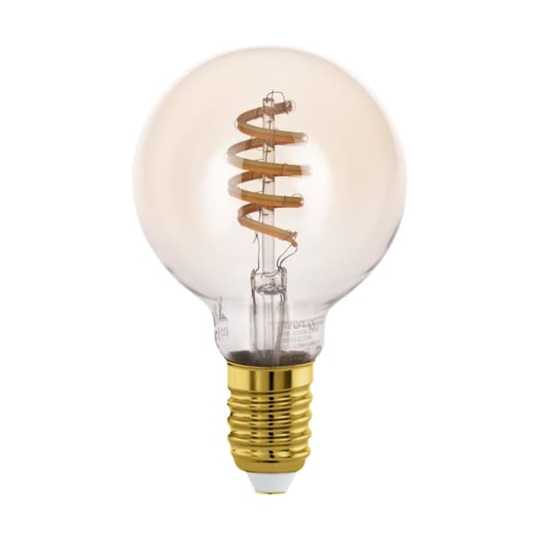 Eglo E27 G80 spiral, bärnsten - TW - Zigbee, Bluetooth