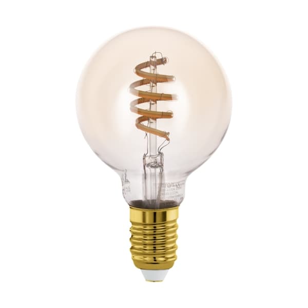Eglo E27 G80 spiral, bärnsten - TW - Zigbee, Bluetooth