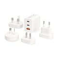 Miniatyrbilde 2 av 10: Nedis Travel Adapter | 100 - 240 V AC 50/60 Hz | 65 W | Hvit
