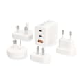 Miniatyrbilde 1 av 10: Nedis Travel Adapter | 100 - 240 V AC 50/60 Hz | 65 W | Hvit