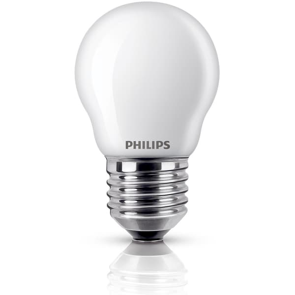 Philips LED E27 Klot P45 2,3W (40W) Frostad 485lm 2700K Energiklass A