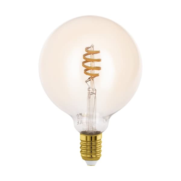 Eglo E27 G125 spiral, ravfarvet - TW - Zigbee, Bluetooth