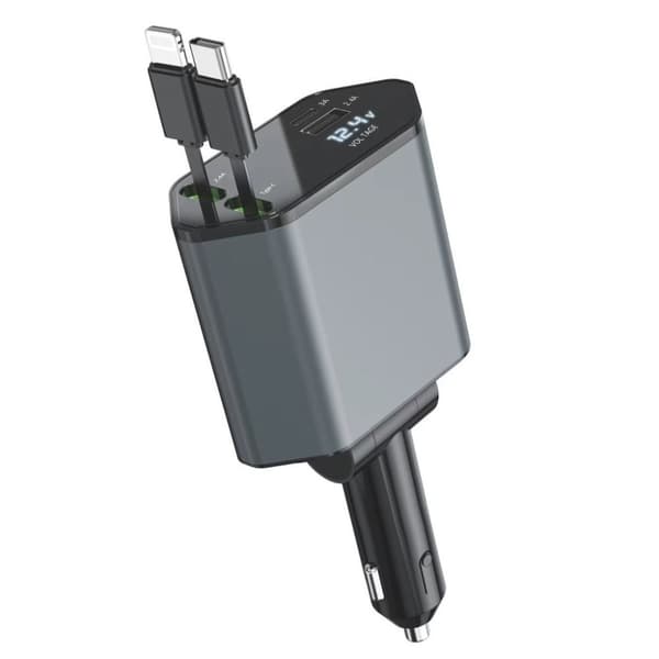 C1 Autolaturi – USB, Type-C & Pikalataus Jopa 120W