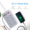 Pikkukuva 3 / 6: INF EU-standardipistorasia USB- ja Type-C-porteilla