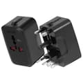 Miniatyrbild 1 av 5: "Internationell Reseadapter US / UK / EU / AUS 1x Uttag Hona Akashi Svart"