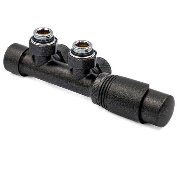 Invena - CZ-90-015 - DUOPLEX FÖR NEDRE ANSLUTNING 50MM GRAFIT