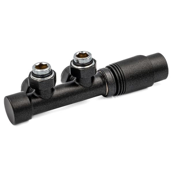 Invena - CZ-90-015 - DUOPLEX FÖR NEDRE ANSLUTNING 50MM GRAFIT
