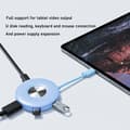 Miniatyrbillede 5 af 5: Philips typec, USB, HDMI splitter multi-interface-adapter, der er velegnet til stationære bærbare computere, tablets og mobiltelefoner