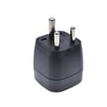Miniatyrbilde 4 av 4: INF EU til universell reiseadapter, kompakt design Sort