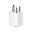 Miniatyrbillede 3 af 4: INF EU til Universal Rejseadapter, Kompakt Design Hvid