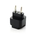 Miniatyrbilde 1 av 4: INF WD-9C Europeisk Standard Reiseadapter Sort