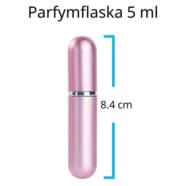 Refill Pieni hajuvesipullo uudelleentäytettävä - Pinkki