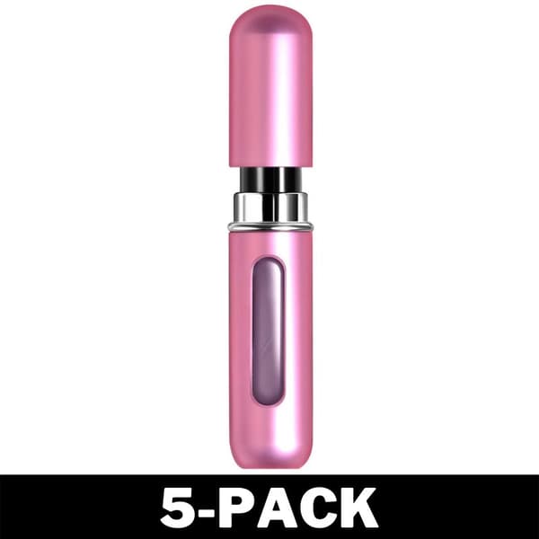 Refill Lille Parfumeflaske Genopfyldelig - Pink 5-Pack