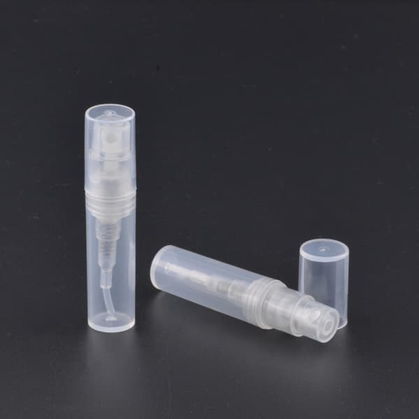 INF Mini refill sprayflaske/ rejseflaske til parfume 5-pak Gennemsigtig 3 ml