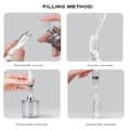 Miniatyrbild 2 av 4: INF Liten Refill Flaska för Parfym Återfyllbar 5 ml 2-Pack Guld