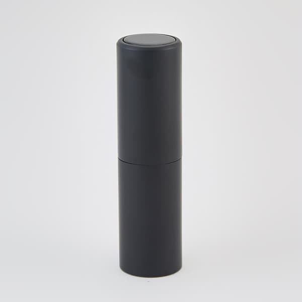 INF Mini etterfyllbar parfymeflaske 2-pakning Sort 10 ml