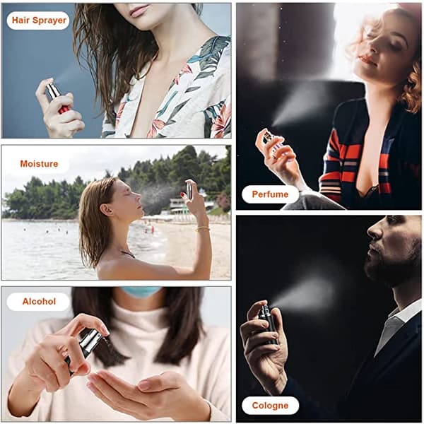 Påfyllningsbar sprayflaska för resor eller utekväll 5ml
