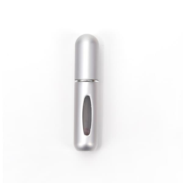 Påfyllningsbar sprayflaska för resor eller utekväll 5ml Silver