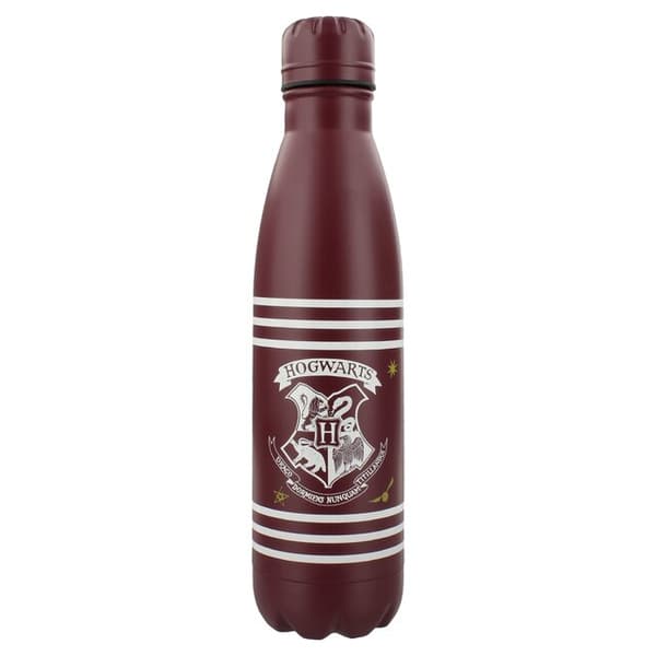 Harry Potter - Crest & Stripes Vattenflaska i metall