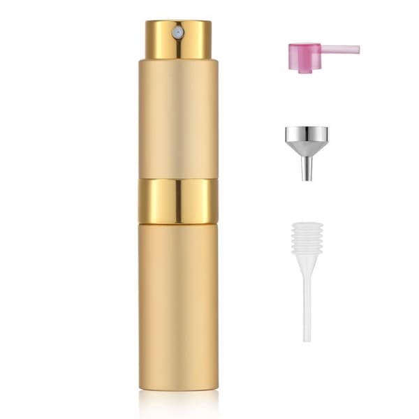 INF Liten refill sprayflaske for parfyme 8 ml Gull