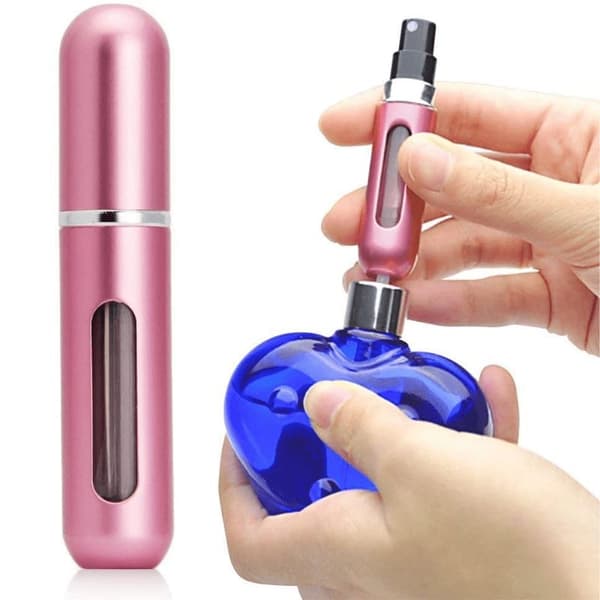 Genopfyldelig Smart Parfumeflaske 5 ml Farvevalg Guld