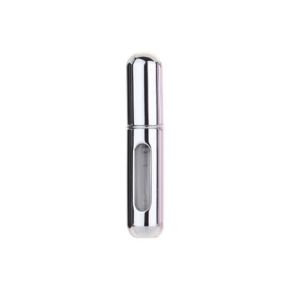 Genopfyldelig Smart Parfumeflaske 5 ml Farvevalg Sølv